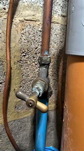 How to fix a leaking pipe on mains stop tap! #asmr #howto #diy | Wilmer C. Lawson | Facebook