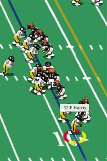 1980 Steelers vs Bengals (highlight) Franco Harris touchdown run.