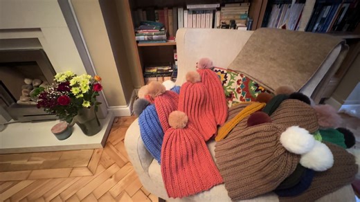 No work assignment for today …so far… but then I have got two crocheting projects running concurrently 👌❤️👏 #crochet #giftidea #charity