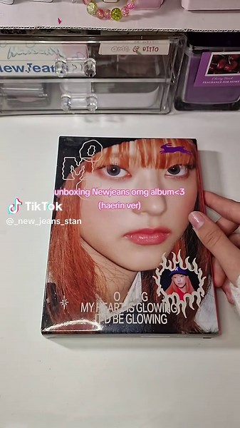 Unboxing Newjeans OMG Album (Haerin Ver)