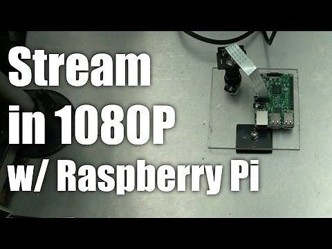 Raspberry Pi: Stream to Youtube / Twitch in full 1080P