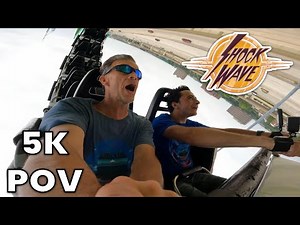 Shockwave On-Ride Reaction POV [5K] | Six Flags Over Texas 2024