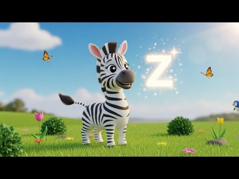 Z for Zebra | ABC Phonics Song for Kids | ABC Learning Video