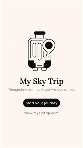 One Trip. One Itinerary. Every Detail Handled. | My Sky Trip