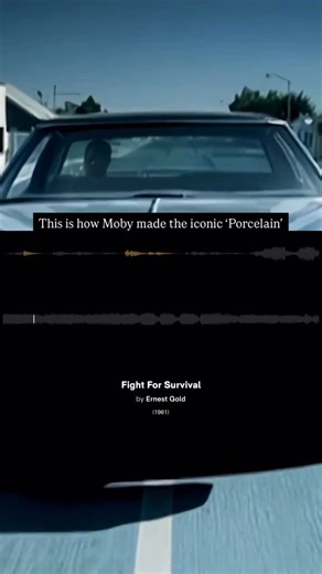 Electronic Dance Music on Instagram: "Moby’s “Porcelain” is a standout example of masterful sampling in electronic music, showing how subtle production choices can create deep emotional impact Built around samples from Uthi Ngimale Male, Fight for Survival, and Destiny (The Remix), the track weaves gospel vocals, cinematic orchestral tension, and late-1990s electronic minimalism into a timeless composition. Rather than relying on dramatic drops or high-energy moments, “Porcelain” succeeds throug