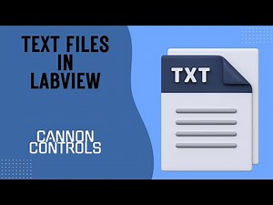 Working with Text Files in LabVIEW