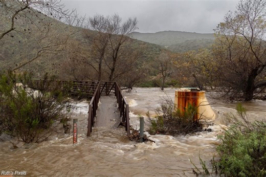 Rainfall totals across San Diego County