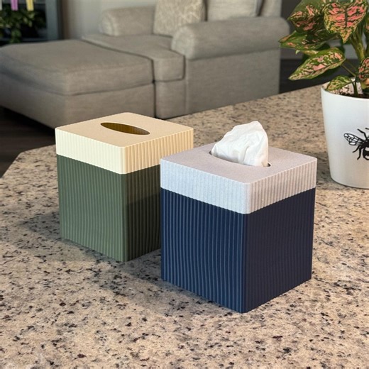 Tissue Box Cover Square, Tissue Box Cover, Tissue Box Holder, Bathroom Tissue, Modern Home Decor - Etsy