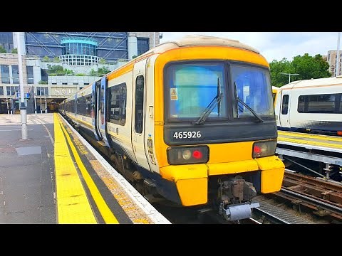 Southeastern Class 465 Networker Ride: Tunbridge Wells to London Charing Cross - 17/08/21