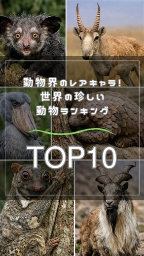 動物界のレアキャラ！世界の珍しい動物ランキングTOP10