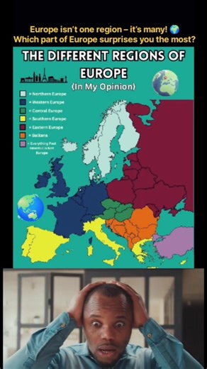 Europe Explained: Northern, Western Central Southern & Eastern Europe – Regional Map Breakdown 🌍