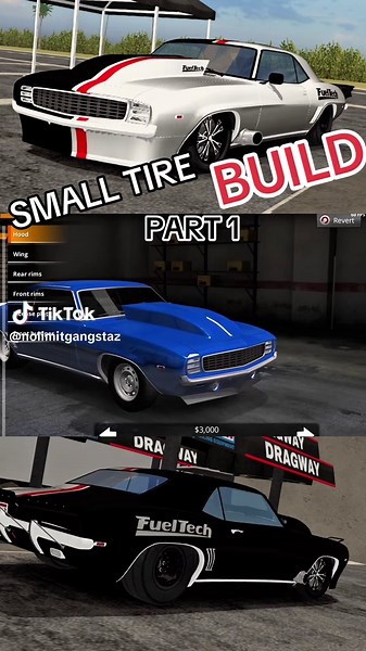 Building a Small Tire Radial Prep Car in NL2