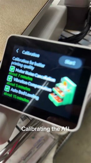 How to calibrate the BambuLab A1!