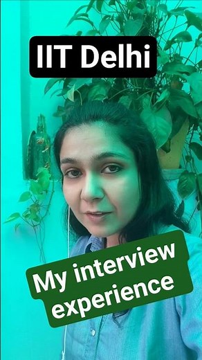 IIT Delhi Interview Experience | GATE | IIT