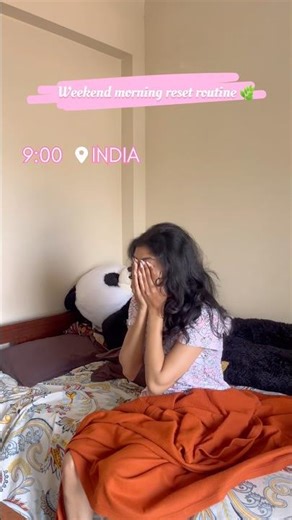 Slow weekend mornings just hit different🌿#morningroutine #weekendvibes #aesthetic #glowup #selfcare