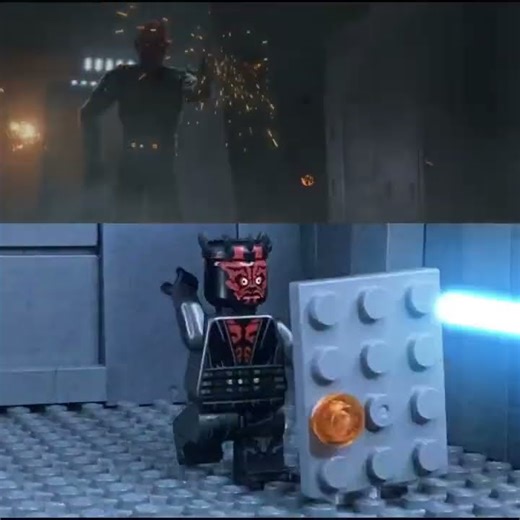 darth maul hallway reacreation side bye side