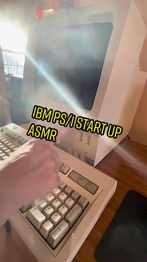 Retro PC ASMR: IBM PS/1 2121-386 Booting DOS, Windows 3.1