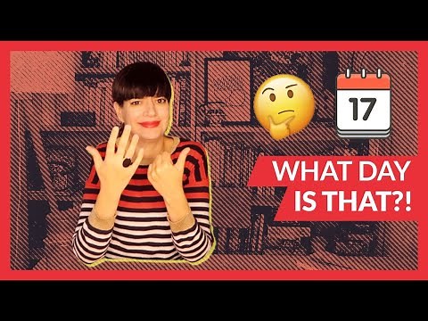 How to read, write and say dates in French