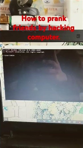 how to prank your friend by hacking computer.#hacker #hacking