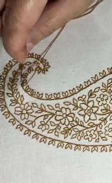 Kashmiri Embroidery Badam Buta Design 3