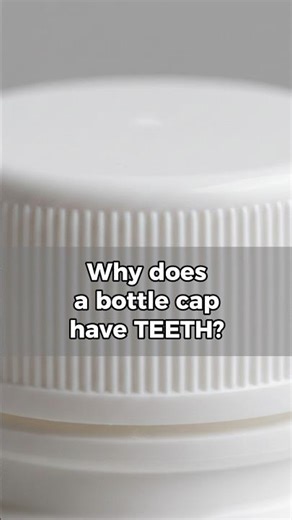 Why bottle caps have ridges