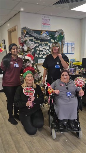 A very merry Christmas and a happy new year from all of us at University Hospitals Tees! #NHS #Christmas #Hospital | James Cook NHS Hospital