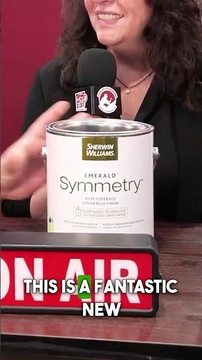 An inside look at Sherwin-Williams new Emerald Symmetry paint!