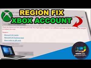 How to Fix Xbox Redeem Code Errors on PC | Region Mismatch Fix