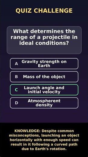 projectile motion 10 Quiz 🧠🔥