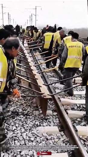 Essential Lifting Tool That Moves Massive Railway Tracks With Human Power