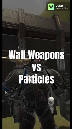Warhammer VRC | Wall Weapons vs Particles #warhammer #40k #vrchat #vr