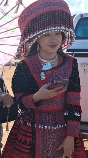 Hmong girl from Laos