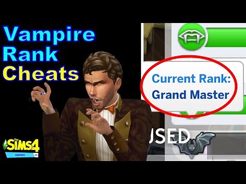 How to Cheat to Change Your Vampire's Rank