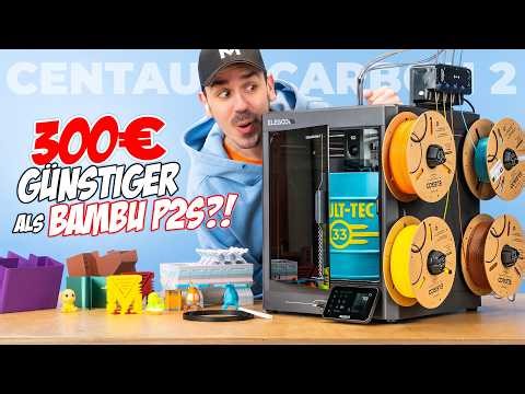 Elegoo Centauri Carbon 2 | Über 300€ günstiger als Bambu P2S!? (XXL Test)