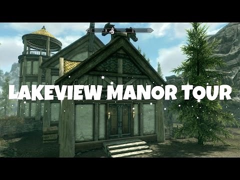 Skyrim Remastered | Lakeview Manor Tour
