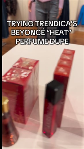 Lexcie Neshee 🐝🫧🤎✨🧿 on Instagram: "Trying Trendica’s Beyonce “Heat” perfume dupe ! #beyonce #trendica #beyonceheat"