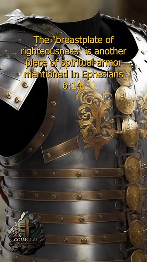 The Breastplate of Righteousness involves living a righteous and moral life, putting on the righteousness of Christ, and being aware of the spiritual battle taking place around us. By doing so, we can guard our hearts against the attacks of the enemy and stand firm in our faith.#christiantiktok #christian #jesuslovesyou @KOSTA_thechosen thanks for requesting this series.
