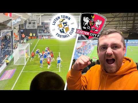 BACK TO BACK WINS! Luton Town 3-2 Exeter City