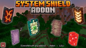 [基岩版模组] 用反伤可以两下秒掉卫道士的盾牌！？ - 更多盾牌