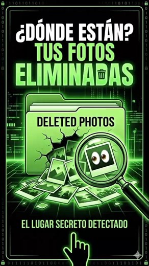 "El lugar secreto donde están tus fotos 'eliminadas' 👀"