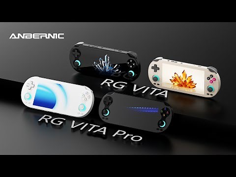 First Look: ANBERNIC RG VITA & RG VITA Pro Make Their Debut!