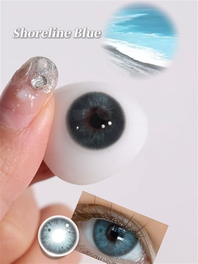 Ocean-Inspired Colored Contact Lenses