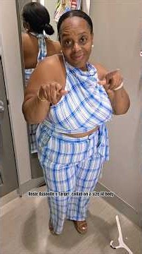 Rosie Assoulin x Target size 14 height 4"11 plus size #target #rosieassoulin #honormycurves