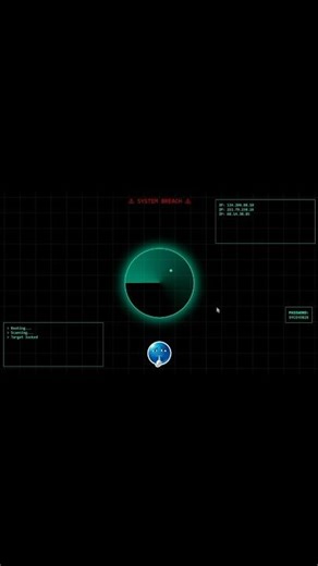 Hacker Cinematic UI 🔥 | System Breach Simulation | HTML CSS JS Project