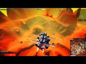 Robocraft boss battle with big plasma bomber