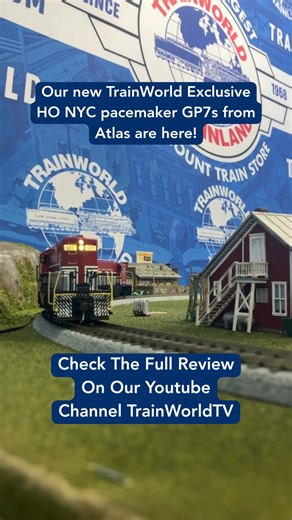 Our new TrainWorld Exclusive HO NYC pacemaker GP7s from Atlas Model Railroad Company, Inc. are here! 🚂 https://f.mtr.cool/ielqyvexnk Order today at TrainWorld.com! https://f.mtr.cool/yonufifpkt #atlastrains #hoscale #diesel #newyorkcentral #pacemaker #gp7 #trainworldexclusive #instock #newarrival #trainworld #trainland #modeltrains #trains #modeltrain #modeltrainlayout #modeltrainhobby #railfan #toytrain #toytrains #trainset #trainsets #ridewithtrainworld | TrainLand