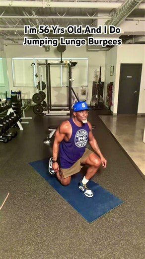 Jumping Lunge Burpees for Men Over 40
