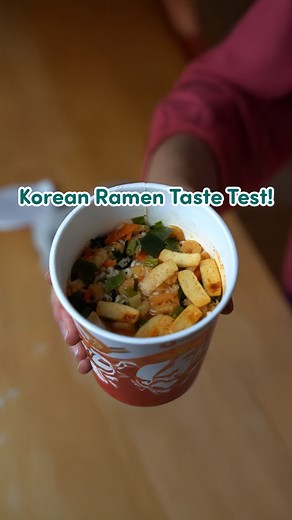 Korean Ramen Taste Test 🍜 #ramen #noodles #tastetest | Emmymade