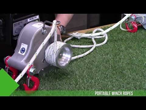 PCA-1215M/PCA-1205M - Let's talk about the Portable Winch Ropes