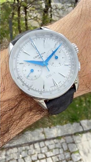 CERTINA DS-1 C029.462.16.011.00, 42 mm, chrono #watch #certina #wristwatch